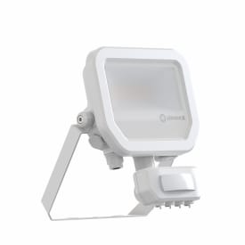 Ledvance lyskaster med sensor, hvit, 3000K, 8W