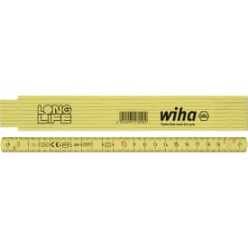 Wiha LongLife tommestokk, 2 meter, 10 ledd