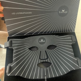 Lysterapi maske m. infrarød og nærinfrarød behandling til ansigt