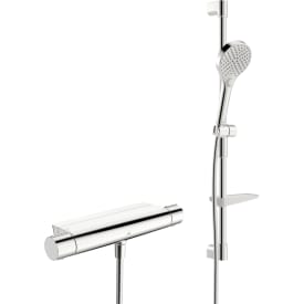 Oras Optima Style Eco brusesæt, vandbesparende, krom