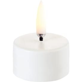 Uyuni LED fyrfadslys, batteri, hvid