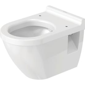 Duravit Starck 3 vägghängd toalett, rengöringsvänlig, vit