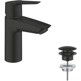Grohe Quickfix Start servantbatteri, matt sort