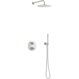 Damixa Silhouet HS1 dusjsett, vannbesparende, polert messing PVD