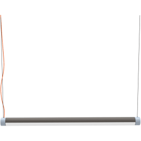 Hübsch Interplay LED pendel i aluminimium 85cm, brun/blå/orange