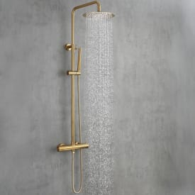Lavabo Safira dusjsett, messing