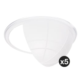 Linsedeksel for P4XMR og M4XMR, gjennomsiktig (5 stk)