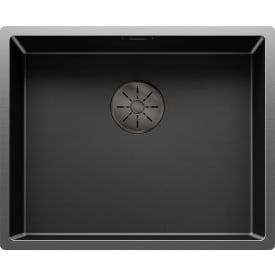Blanco Claron 500-U UXI køkkenvask, 54x44 cm, sort krom