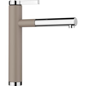 Blanco Linee-S köksblandare, utdragbar pip, beige/krom