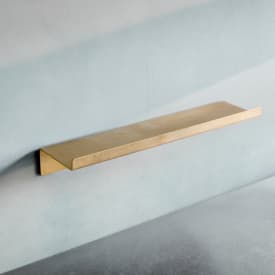 Bastant Design liten hylla i borstad mässing
