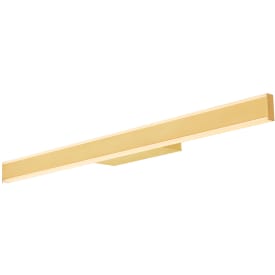 SLV One Linear vägglampa, mässing, 70 cm
