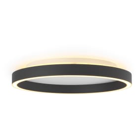 Halo Design Backlight String plafond, svart, Ø50 cm
