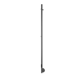 Strømberg Torre el håndklædetørrer, 1500x35mm, børstet gunmetal