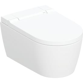Geberit Aquaclean Sela dusjtoalett, uten skyllekant, rengjøringsvennlig, hvit matt