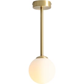 Aldex Pinne taklampe, messing, 42 cm
