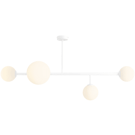 Aldex Dione taklampe, hvit