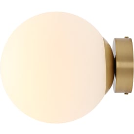 Aldex Ball vegglampe, messing, Ø20 cm