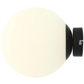 Aldex Ball vegglampe, svart, Ø20 cm