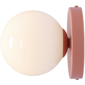 Aldex Ball 2 vägglampa, korall