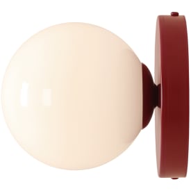 Aldex Ball 2 vägglampa, röd