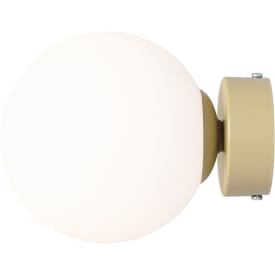 Aldex Ball vägglampa, grön, Ø14 cm