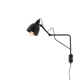 Aldex Soho væglampe, 50 cm, sort