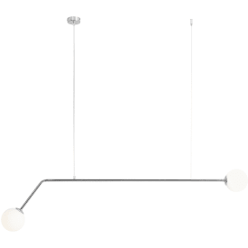 Aldex Pure taklampe, krom