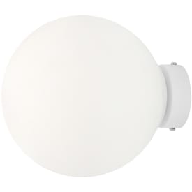 Aldex Ball vegglampe, hvit, Ø20 cm