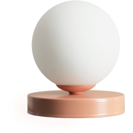 Aldex Ball bordlampe, korall, Ø17 cm