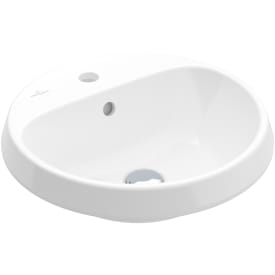 Villeroy & Boch Architectura håndvask, Ø45 cm, hvid