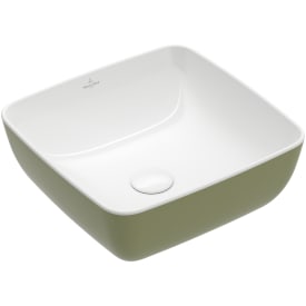 Villeroy & Boch Artis håndvask, 41x41 cm, grøn