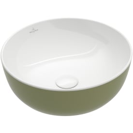 Villeroy & Boch Artis håndvask, Ø43 cm, grøn