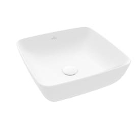Villeroy & Boch Artis håndvask, 41x41 cm, mat hvid