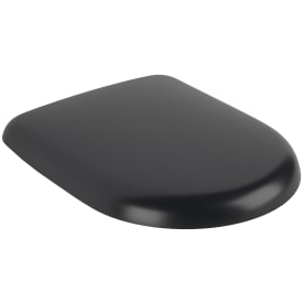 Villeroy & Boch Antao toalettsits, soft close, snabbfäste, matt svart