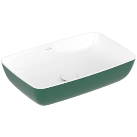 Villeroy & Boch Artis håndvask, 58x38,5 cm, mørkegrøn