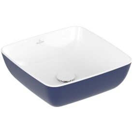 Villeroy & Boch Artis håndvask, 41x41 cm, blå