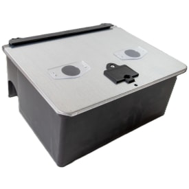 Camro DC bunnløs Safebox med rotte- og museklafffelle, komplett