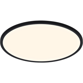 Nordlux Oja taklampe, 3-trinns dim, svart, Ø42 cm