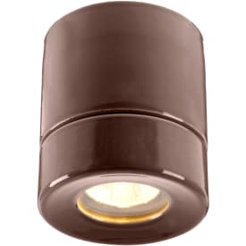 Bastu Downlight Light On design Knud Holscher brun, GU10
