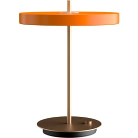 Umage Asteria bordslampa med USB, orange