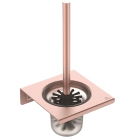 Ideal Standard Alu+ toalettbørste, matt roségull