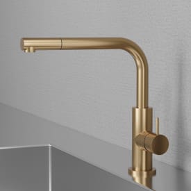 Scandtap Accent 90 kjøkkenarmatur, messing