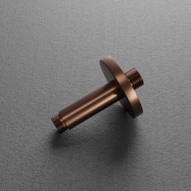 Scandtap Harmonized dusjarm, 8,5 cm, børstet kobber