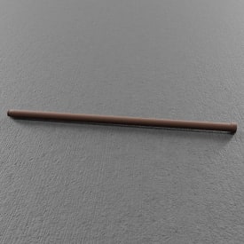 Scandtap forlengelsesrør, 25 cm, matt brun