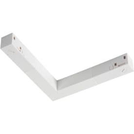 SLV 48V Track L-samlestykke, hvid