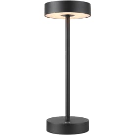 SLV Vinolina uppladdningsbar bordslampa, svart