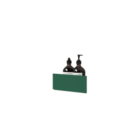 Nichba Bath Shelf Hjørne dusjhylle, grønn