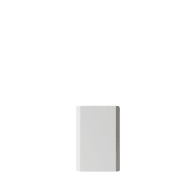 Nichba Paper Bin søppelbøtte, 48 liter, hvit