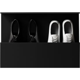Nichba Shoe Box skohylla, 50 cm, svart