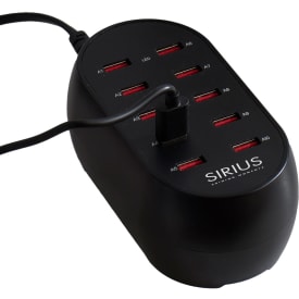 Decopower USB-lader med 10 porter
